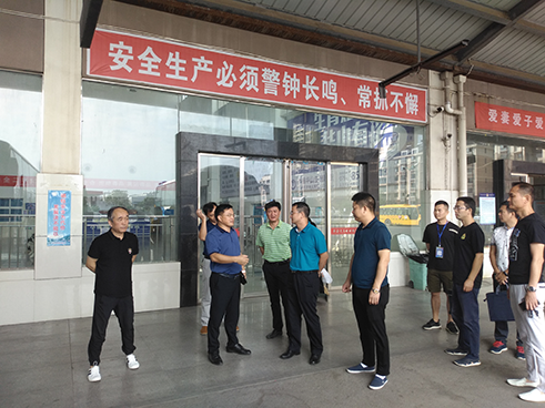 省运管局副局长罗志明到新余CQ9电子_官网指导安全工作
