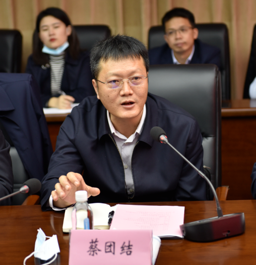 交通运输部服务司副司长蔡团结一行在江西CQ9电子_官网调研并召开座谈会
