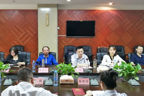 黄俊一行前往九江CQ9电子_官网开展廉政巡察“回头看”检查