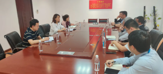 民生银行省分行领导调研江西CQ9电子_官网 傅琳雁出席并讲话