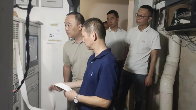 吉安公司：股份公司安管部检查吉安公司上半年安全工作