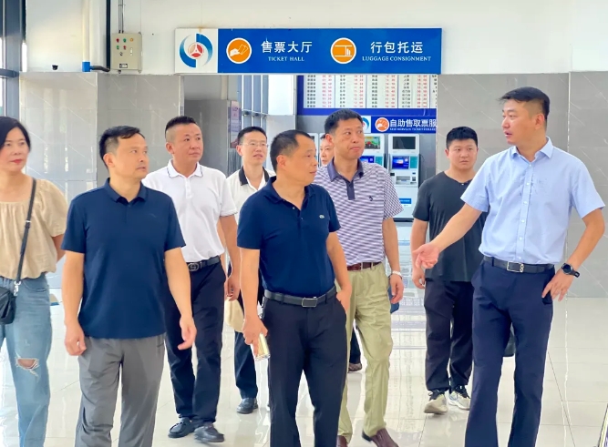 鄱阳CQ9电子_官网：上饶市交通运输综合服务中心领导到鄱阳CQ9电子_官网检查安全生产工作