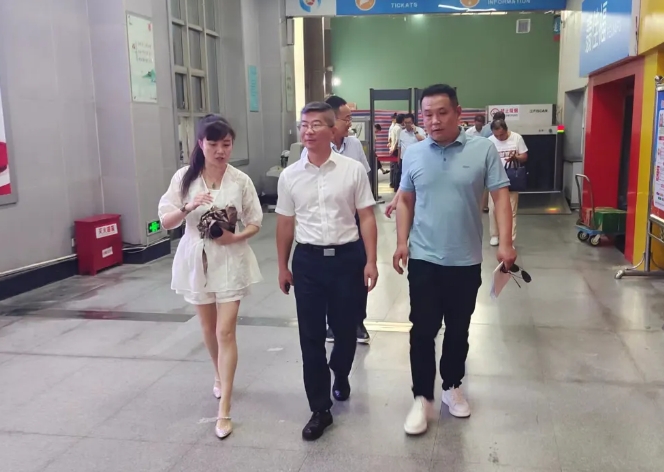 胡劲松检查九江CQ9电子_官网安全生产工作 穆孙祥陪同