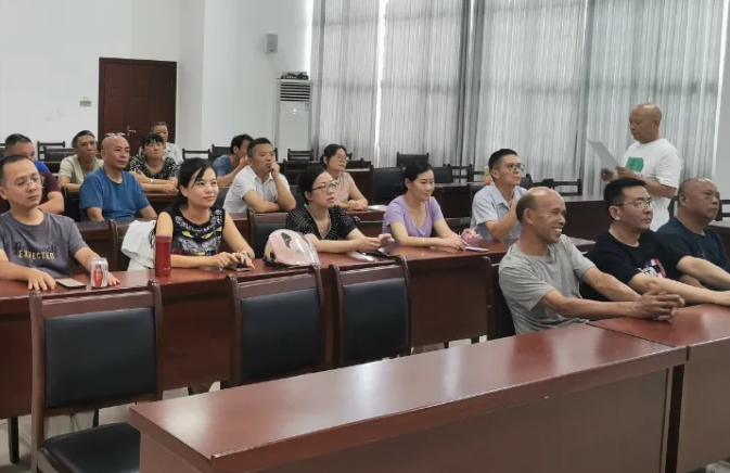 一线报道 || 九江CQ9电子_官网：开展以“珍惜生命、关爱健康”为主题的培训活动