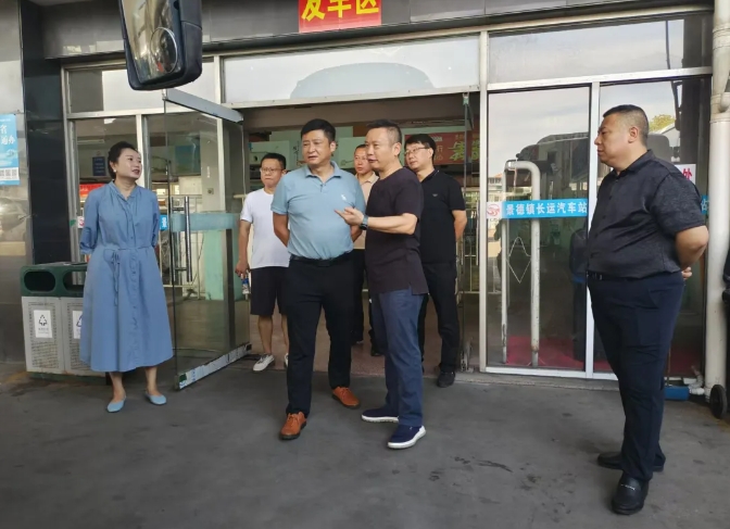 占梁调研景德镇CQ9电子_官网站点巴士及安全生产工作