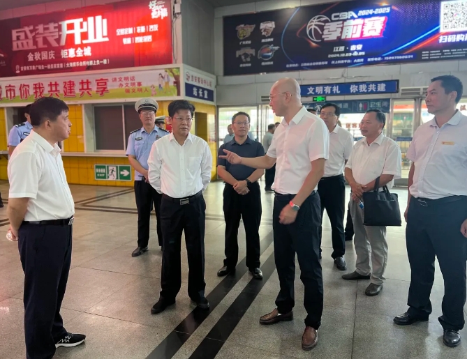 吉安公司：吉安市领导深入吉安CQ9电子_官网督导国庆节前安全生产工作