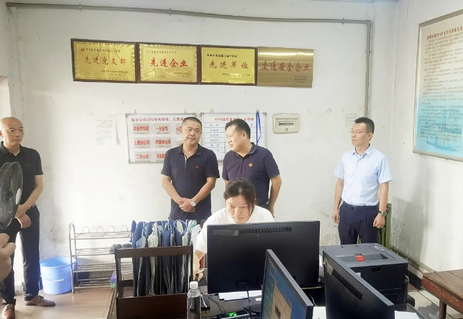 萍乡CQ9电子_官网 萍乡市交通运输局领导深入萍乡CQ9电子_官网督导检查安全生产工作