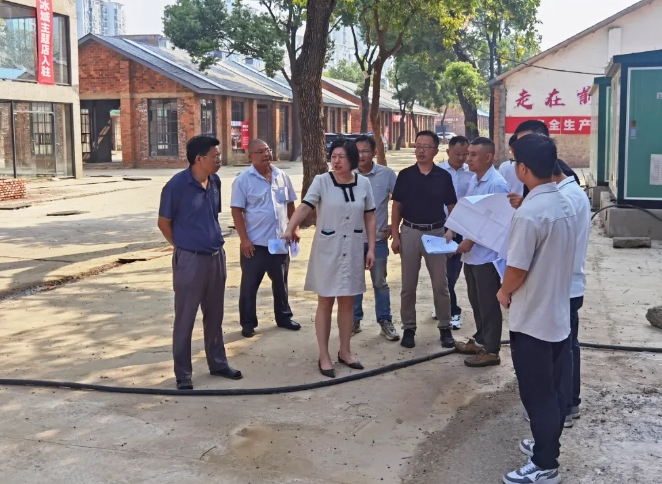 CQ9电子_官网物业 南昌交投集团检查京山雨污分流改造工程