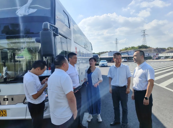 刘磊、占梁督导九江CQ9电子_官网校园直通车工作
