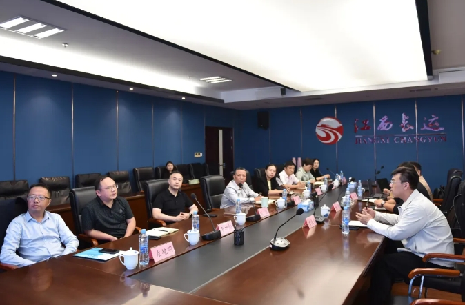 九环储能智盾动力科技股份有限公司到江西CQ9电子_官网交流 李伟 刘磊 占梁陪同