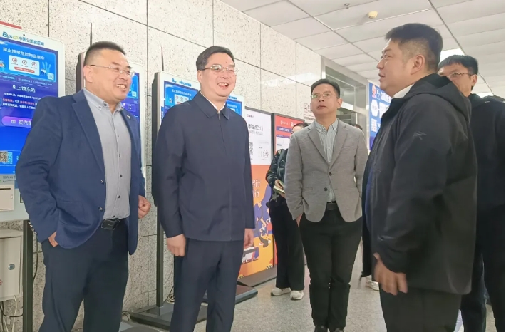 上饶汽运：衢州市交通运输局到上饶汽运汽车东站考察调研